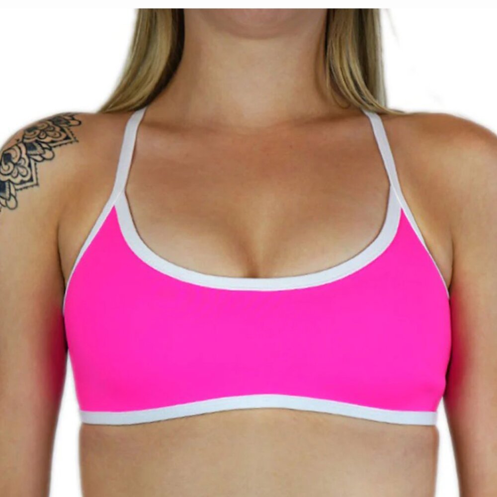 Hoaka Savannah Rose Neon XL Top